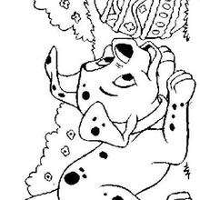 Egg - Coloring page - DISNEY coloring pages - 101 Dalmatians coloring pages