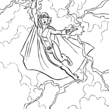 X MEN coloring pages - 14 free superheroes coloring sheets