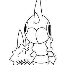 ELECTRIC POKEMON coloring pages - Voltorb