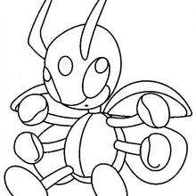 Pokemon 10 - Coloring page - MANGA coloring pages - POKEMON coloring pages