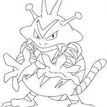 Pokemon 16 - Coloring page - MANGA coloring pages - POKEMON coloring pages