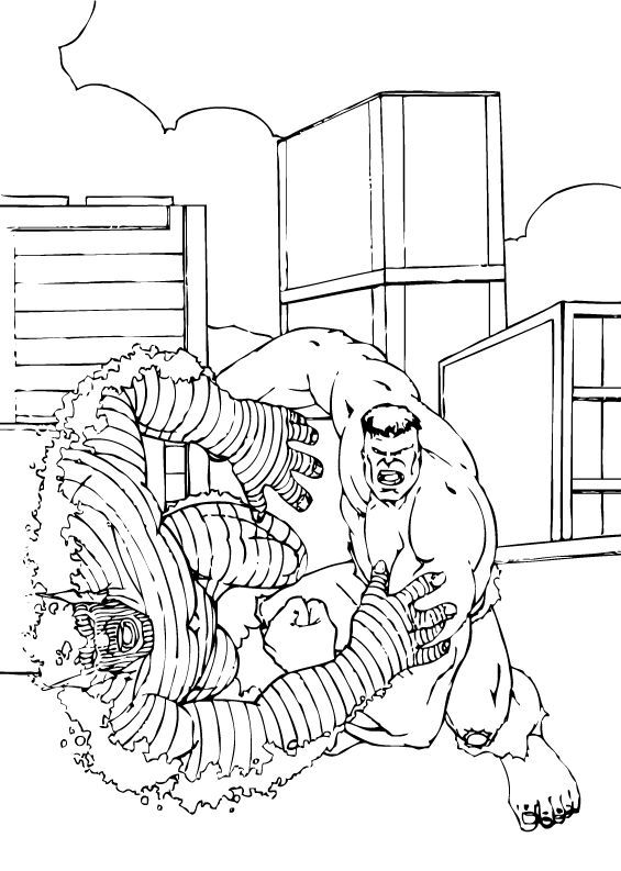 abomination coloring pages - photo #34
