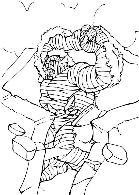 abomination coloring pages - photo #36
