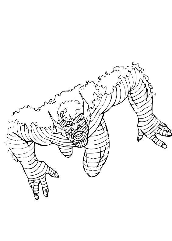 abomination coloring pages - photo #24
