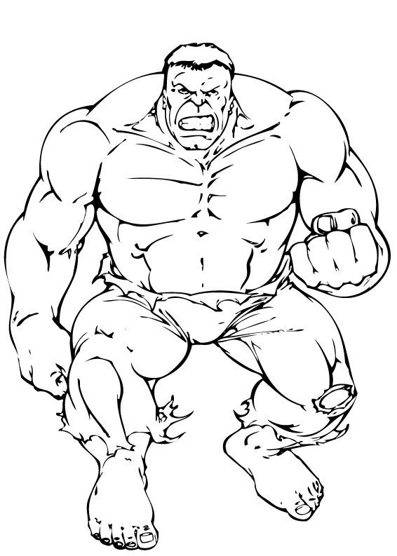 hulk anger coloring pages  hellokids