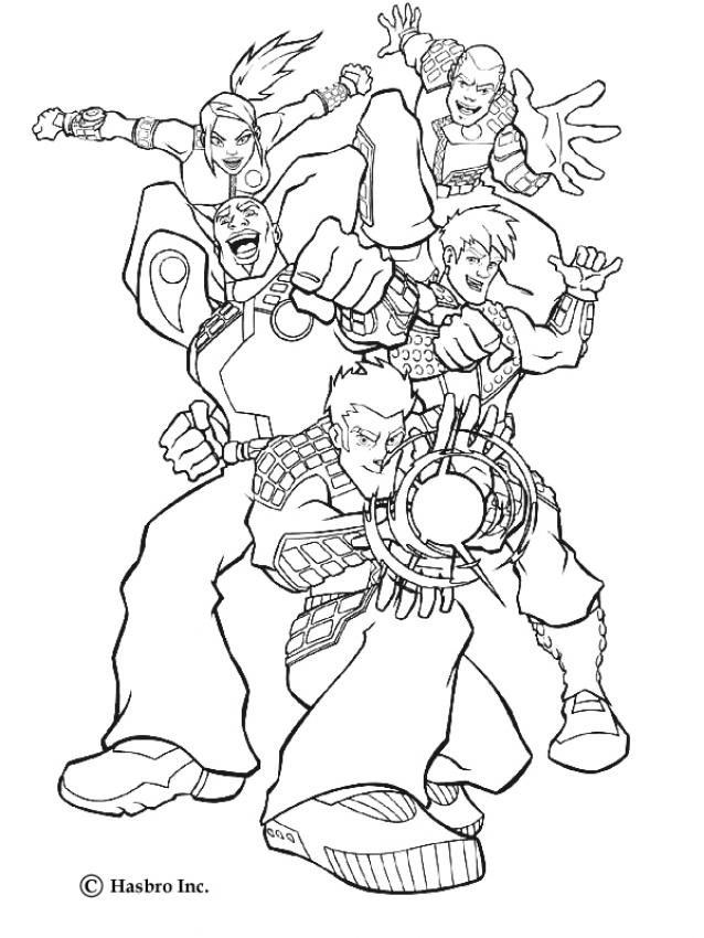 action heroes coloring pages - photo #11