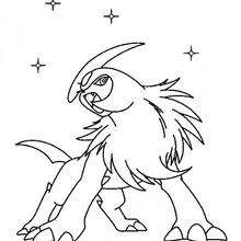 Pokemon 61 - Coloring - MANGA coloring pages - POKEMON coloring pages