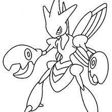 Pokemon 51 - Coloring - MANGA coloring pages - POKEMON coloring pages