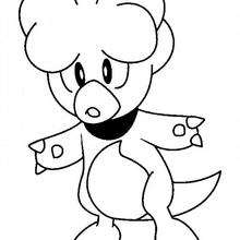 Pokemon 54 - Coloring - MANGA coloring pages - POKEMON coloring pages