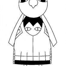 Xatu pok�mon - Coloring - Cartoon Characters Coloring Pages - Pokemon coloring pages