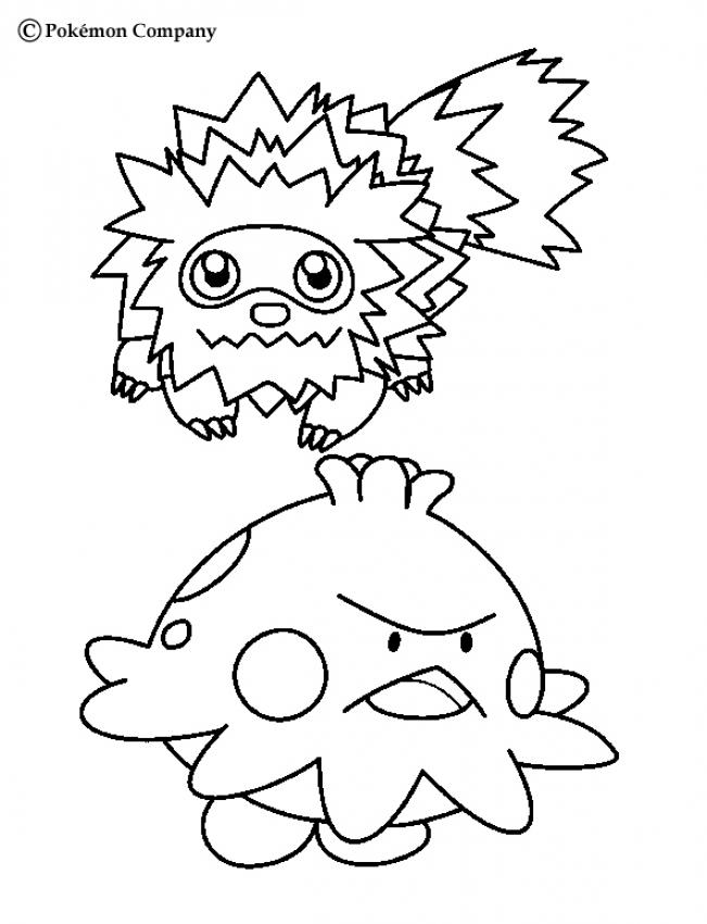 zigzagoon coloring pages - photo #12