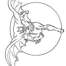 Batman running coloring page - Coloring - Super Heroes Coloring Pages - Batman coloring pages
