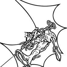 Batman with wings coloring page - Coloring - Super Heroes Coloring Pages - Batman coloring pages