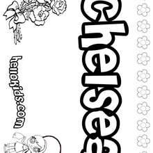 Chel coloring pages