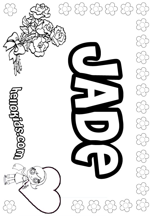 jade coloring pages - photo #1