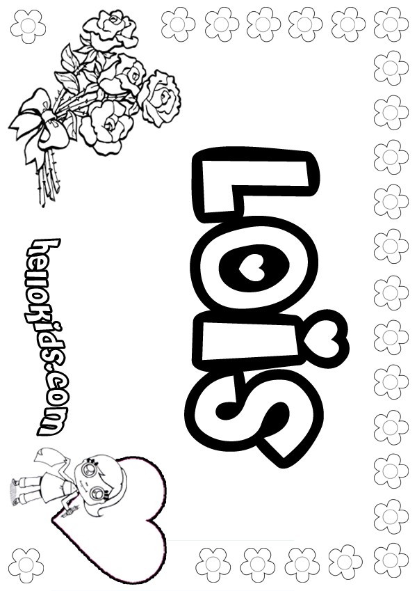 lois coloring pages