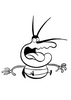 Dee Dee - Coloring - CARTOON CHARACTERS Coloring Pages - OGGY AND THE COCKROACHES coloring pages