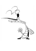 Marky - Coloring - CARTOON CHARACTERS Coloring Pages - OGGY AND THE COCKROACHES coloring pages