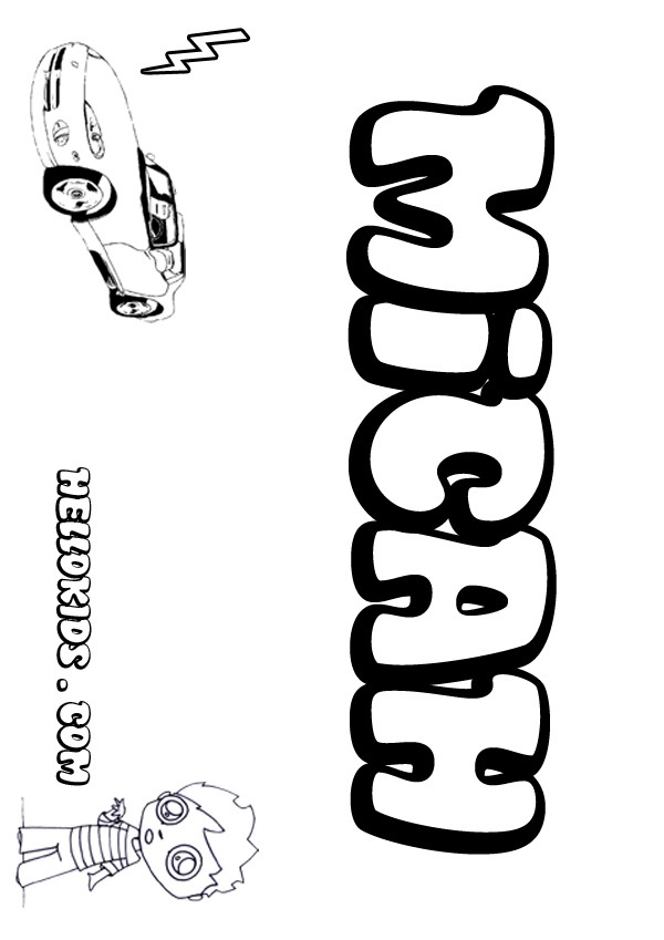 isaiah and micah coloring pages - photo #33