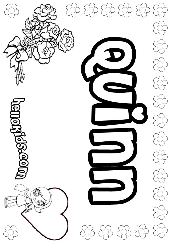 Quinn Coloring Pages Coloring Pages