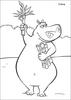 Sweet Gloria the hippo - Coloring - Cartoon Characters Coloring Pages - Madagascar coloring book pages