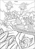 Monkey food - Coloring - Cartoon Characters Coloring Pages - Madagascar coloring book pages