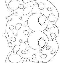 ALIEN mask - Kids Craft - MASKS crafts for kids - SCARY HALLOWEEN Masks for kids to print and cut out