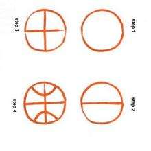 How to draw a balloon - Drawing for kids - HOW TO DRAW lessons - STEP BY STEP drawing lessons