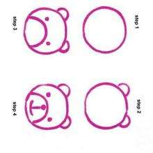 How to draw a cartoon Bear cub - Drawing for kids - HOW TO DRAW lessons - How to draw ANIMALS - How to draw EASY ANIMALS
