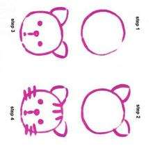 How to draw a Cat - Drawing for kids - HOW TO DRAW lessons - How to draw ANIMALS - How to draw EASY ANIMALS