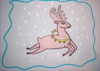 rudolph drawing kids