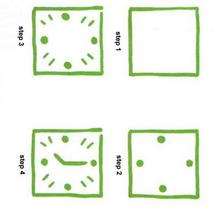 How to draw a clock - Drawing for kids - HOW TO DRAW lessons - STEP BY STEP drawing lessons