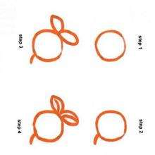 How to draw a fruit