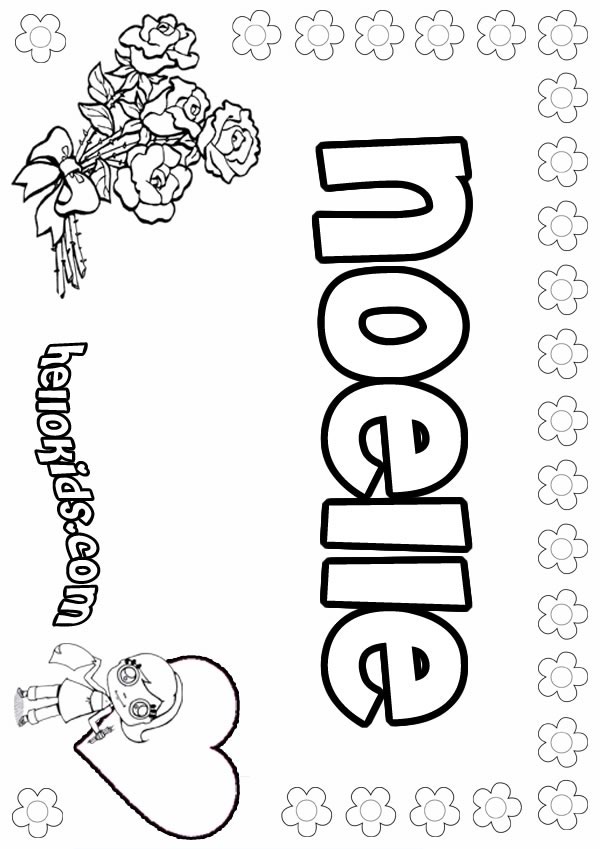 Noelle coloring pages - Hellokids.com