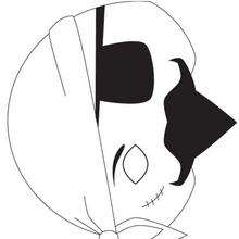 Pirate mask - Kids Craft - HOLIDAY crafts - HALLOWEEN crafts - Halloween Masks