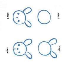 How to draw a rabbit - Drawing for kids - HOW TO DRAW lessons - How to draw ANIMALS - How to draw EASY ANIMALS