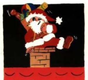 santa_going_dow_the_chimney