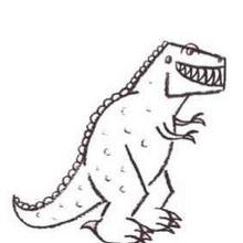 Dinosaur drawings - step by step drawing lessons - How to Draw - Step by Step drawing tutorials - Activities