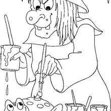New Free Halloween Coloring Pages