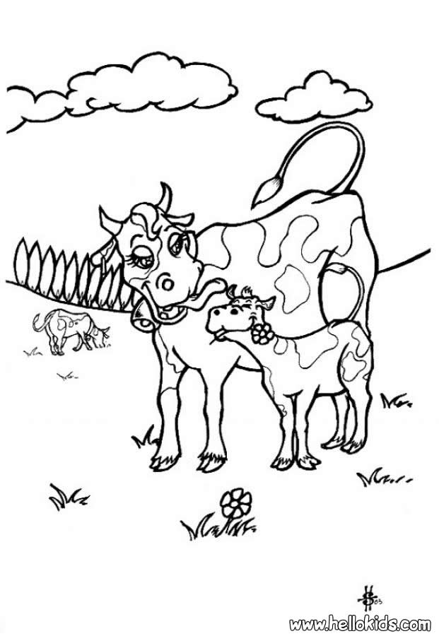 calf coloring pages - photo #20