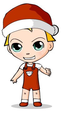 teo_wearing_santa_costume
