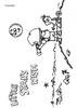 Dora the explorer and Little star coloring page - Coloring - Cartoon Characters Coloring Pages - Dora the Explorer coloring pages