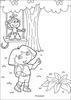 Dora and Boots coloring page - Coloring - CARTOON CHARACTERS Coloring Pages - DORA THE EXPLORER coloring pages