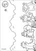 Dora's friends coloring page - Coloring - Cartoon Characters Coloring Pages - Dora the Explorer coloring pages