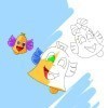 Easter coloring pages - Holiday coloring pages - Coloring