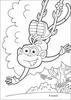Happy Boots the Monkey coloring page - Coloring - CARTOON CHARACTERS Coloring Pages - DORA THE EXPLORER coloring pages