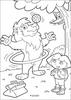 Juggling lion and Dora coloring page - Coloring - Cartoon Characters Coloring Pages - Dora the Explorer coloring pages
