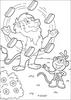 Juggler coloring page - Coloring - CARTOON CHARACTERS Coloring Pages - DORA THE EXPLORER coloring pages