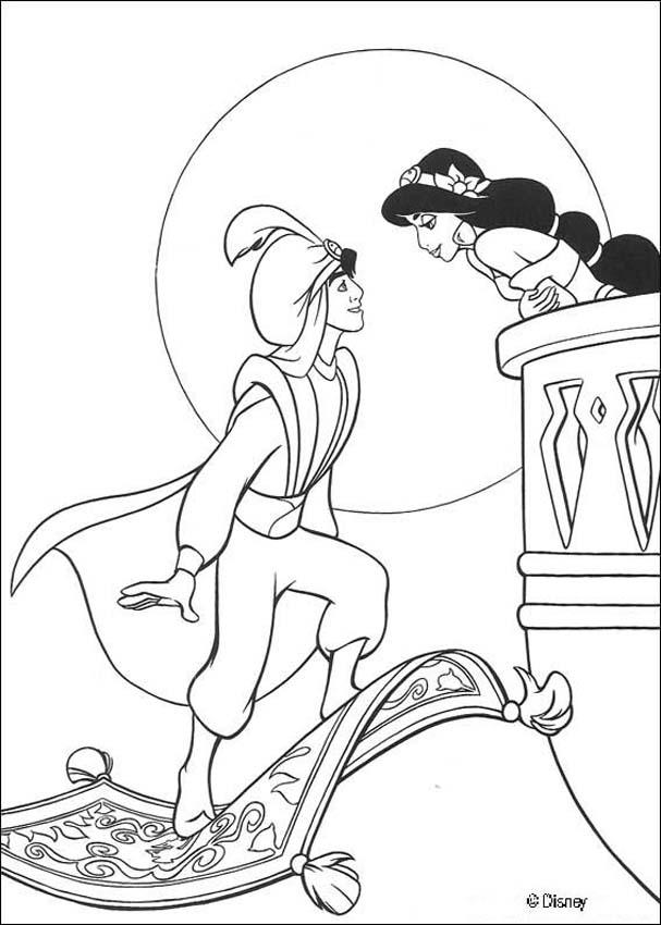 jafar coloring pages - photo #38