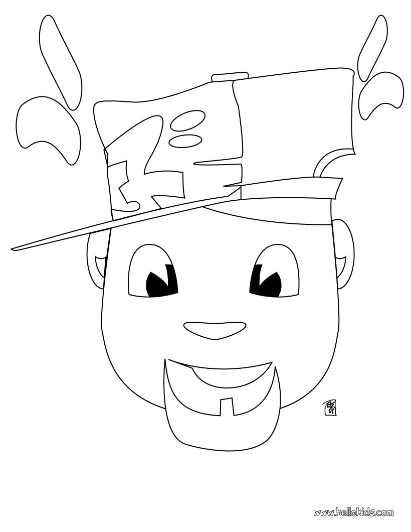 soldier_head_coloring_page